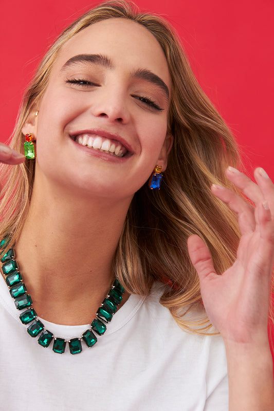 Collar cristales Grass Cashfana