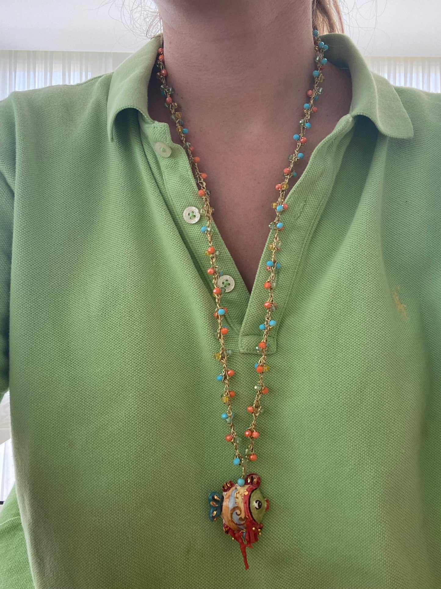 Collar mediano mar Globo Cashfana