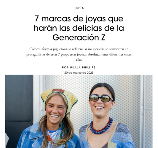CASHFANA es una de las 7 marcas de joyería de VOGUE que encantarán a la Generación Z