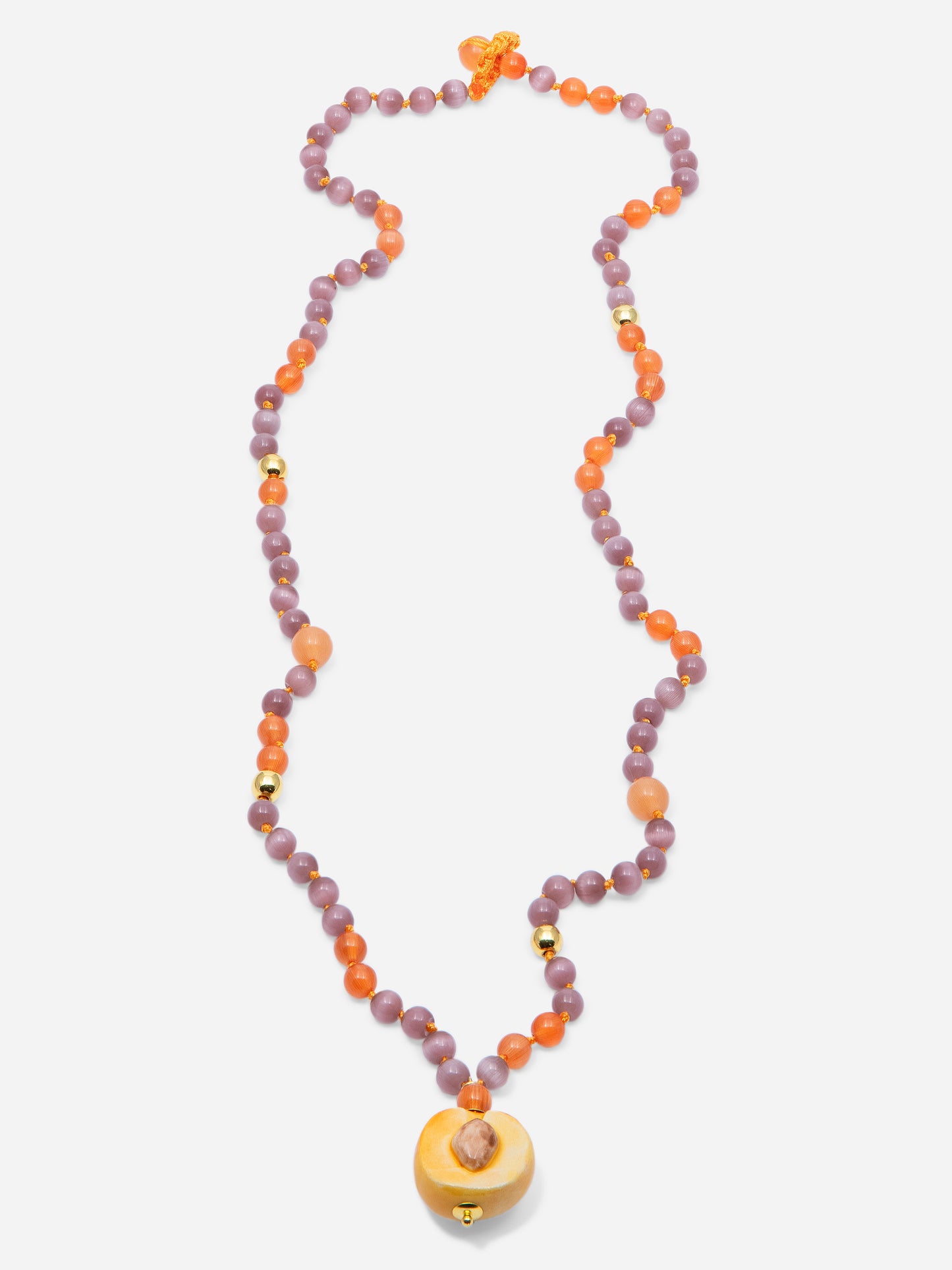 Apricot necklace