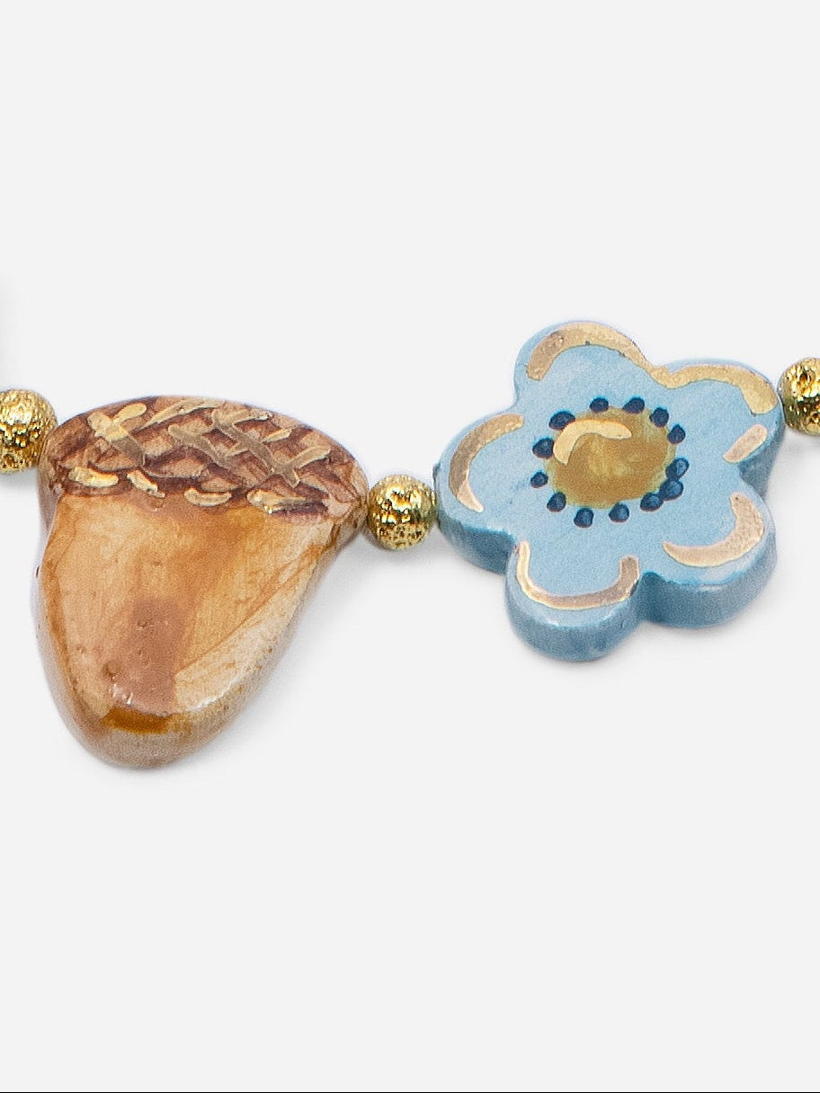 LITTLE COLOURFUL CERAMIC NECKLACE