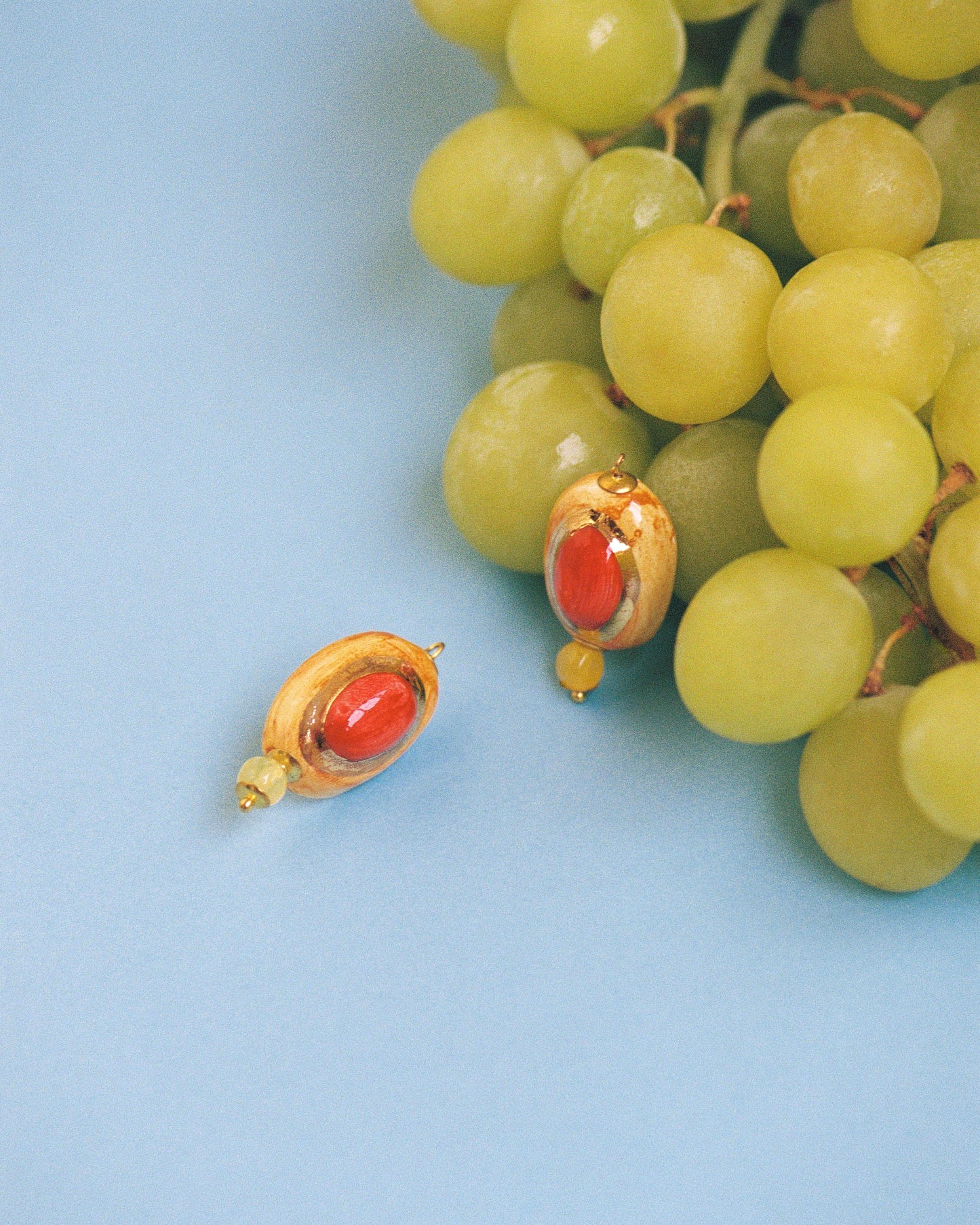 MINI SUNSET GEMS, CLIP-ON EARRINGS