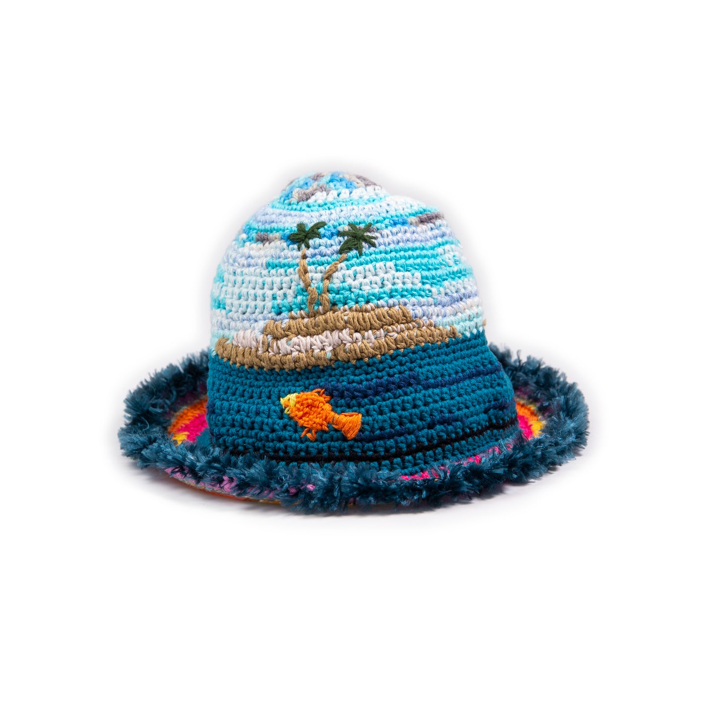 Gorro de corchet Isla