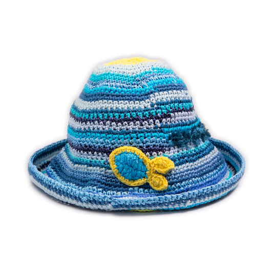 Fish crochet hat