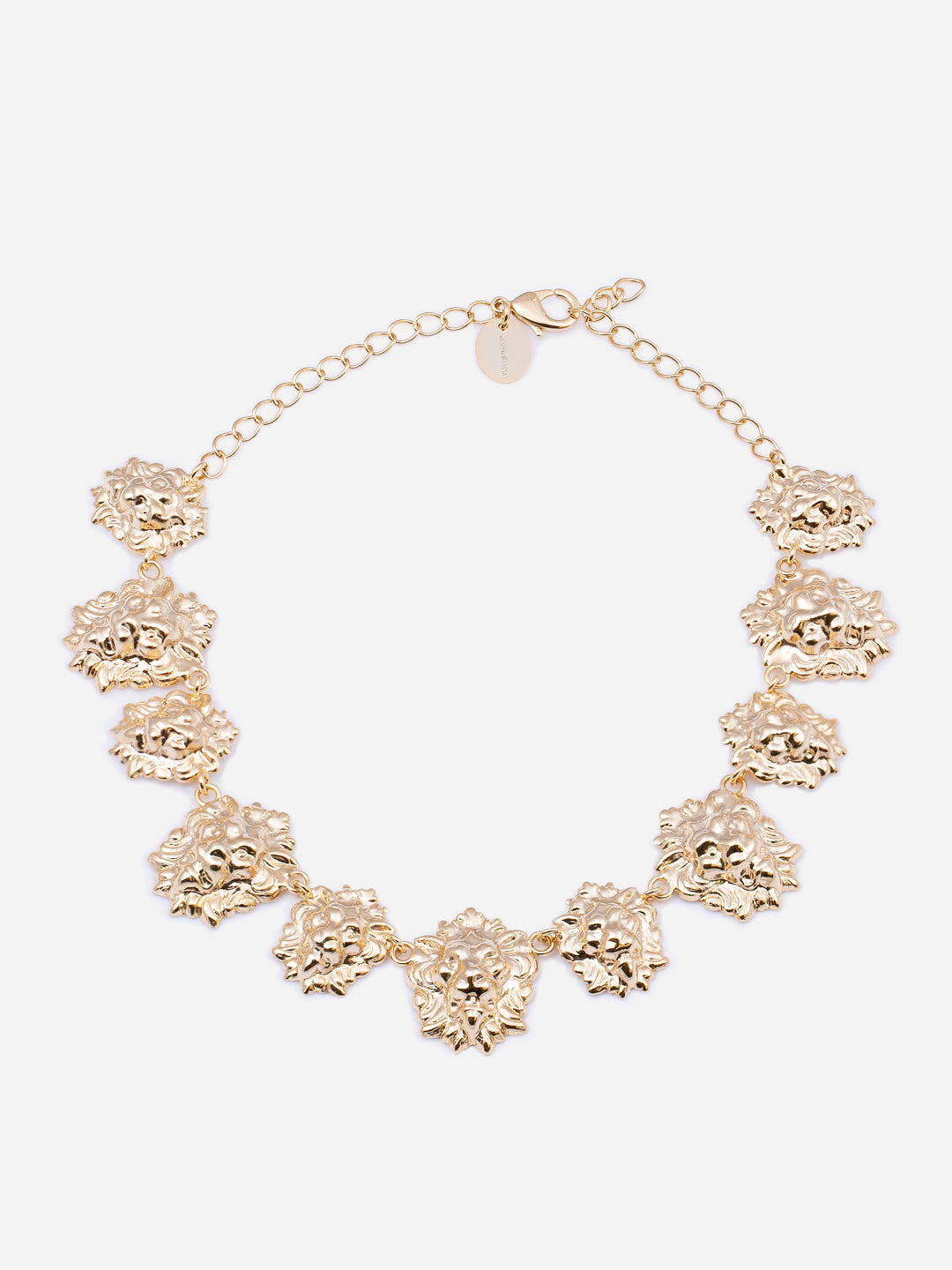 LEONCINI, CHOKER WITH LION HEADS