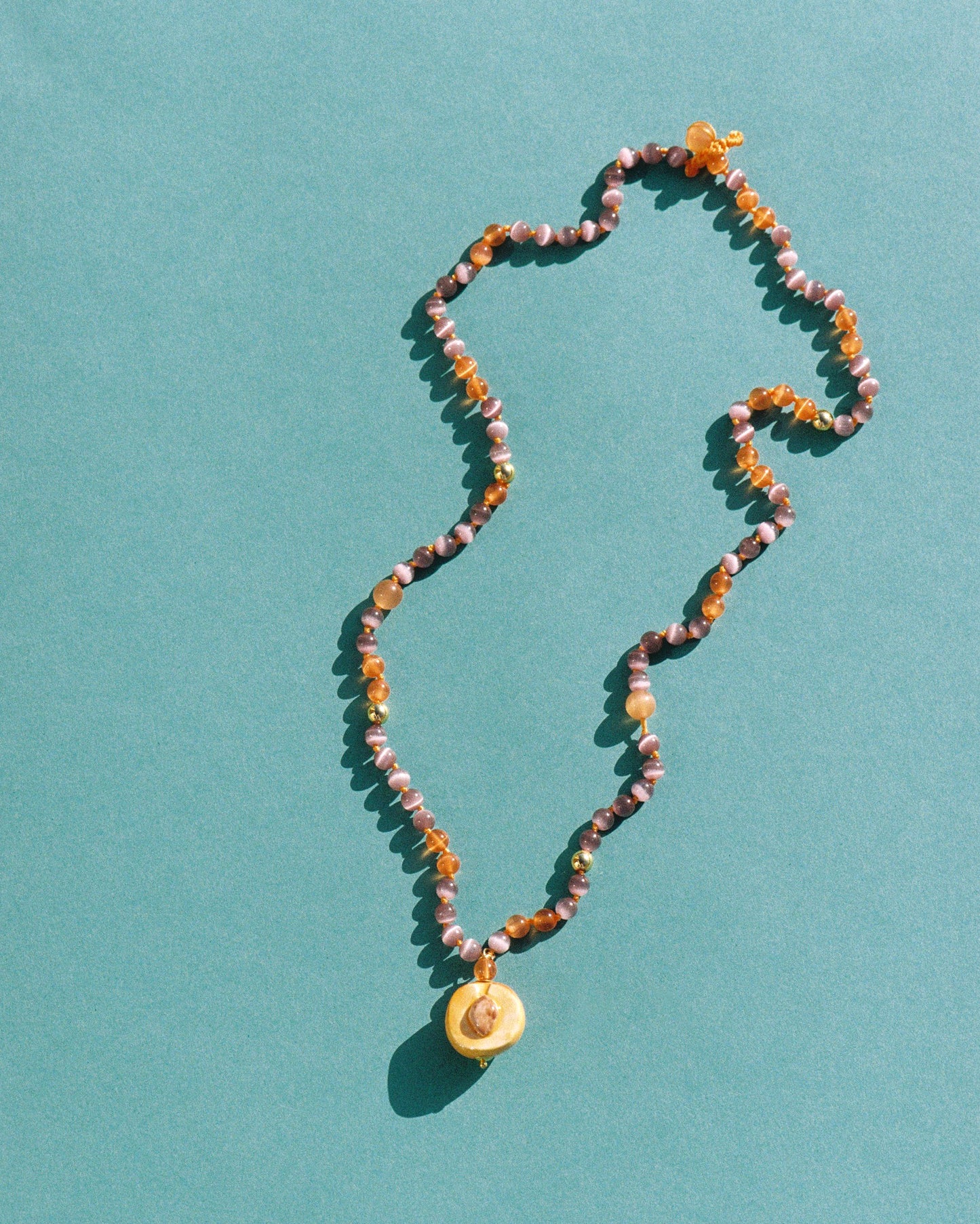 Apricot necklace
