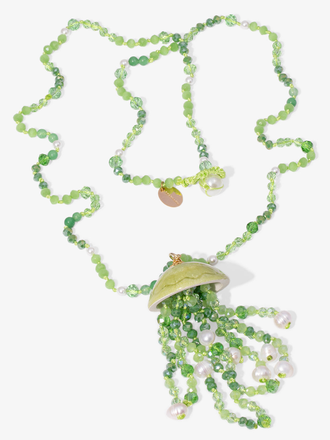 MEDUSA VERDE, COLLAR LARGO