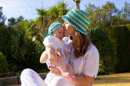 Gorro de crochet Mum