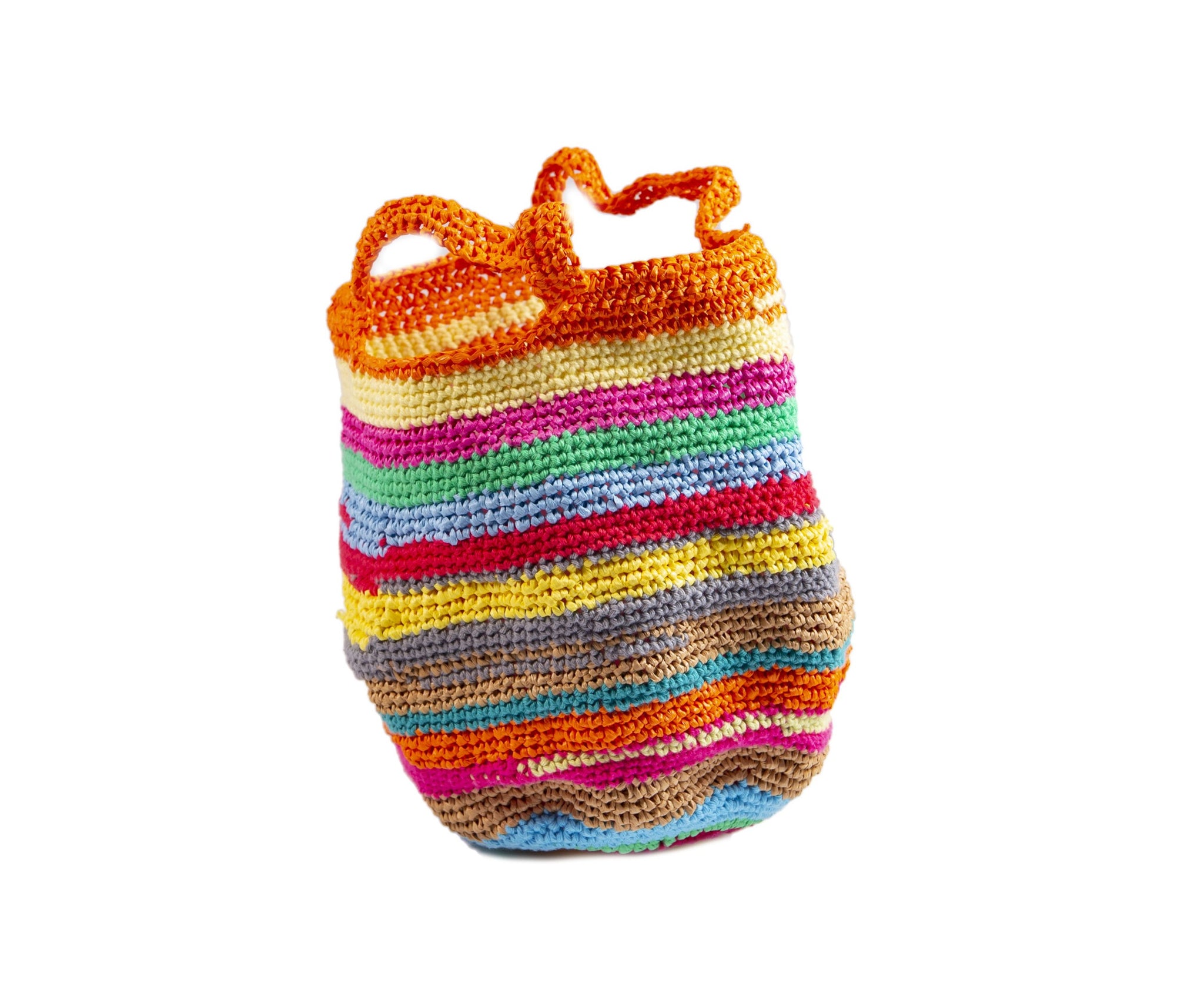 Bolso crochet Orange Cashfana