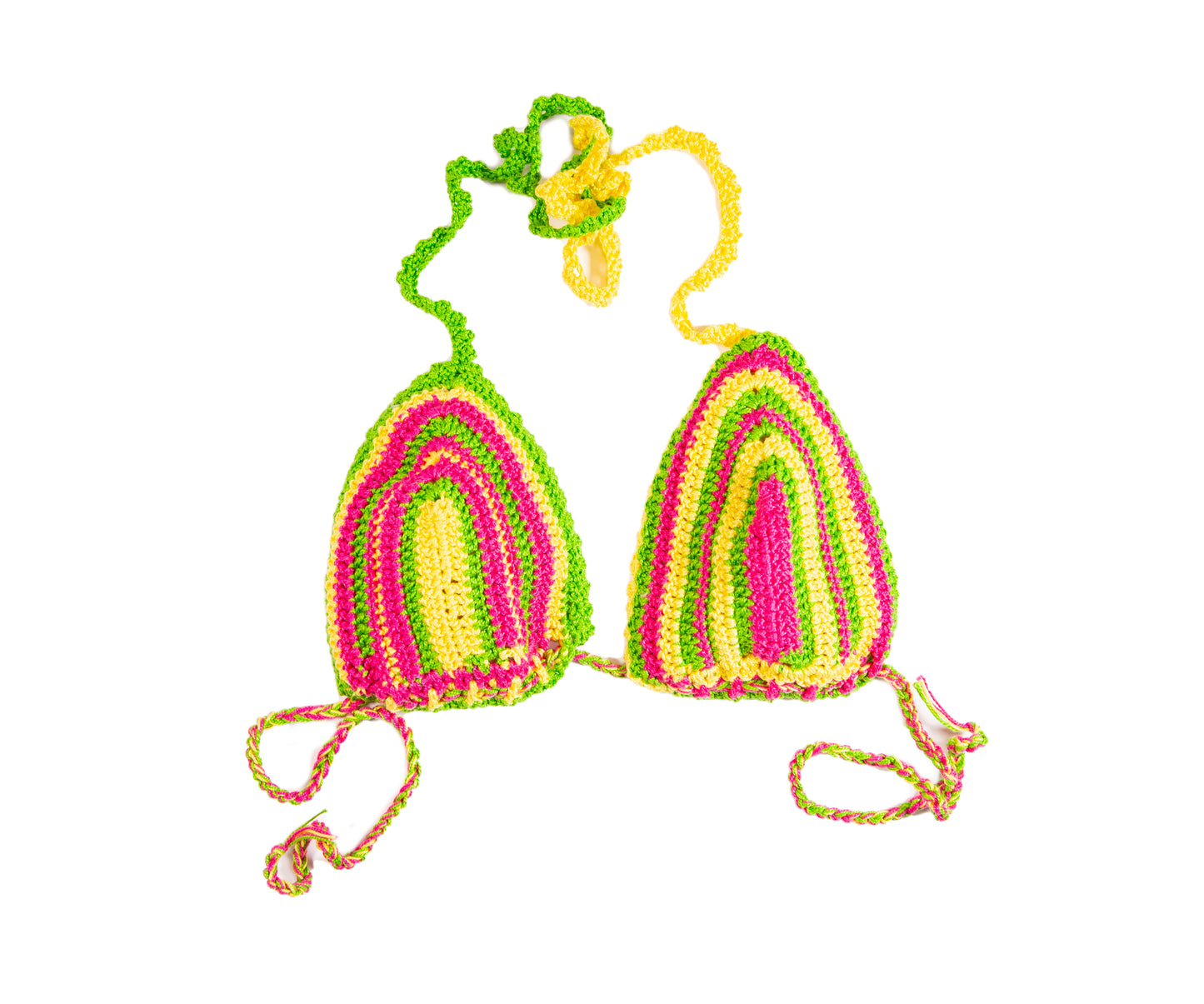 Bikini de crochet Yellow